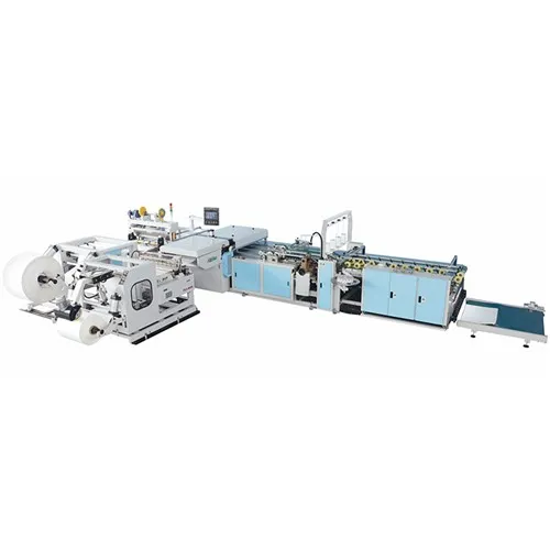 Dubbele stikwerkinvoermasjien